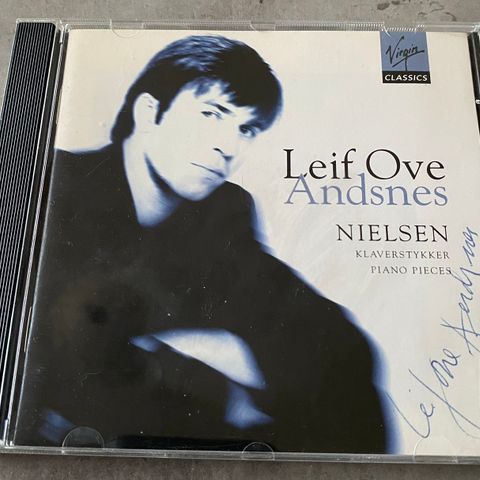 AUTOGRAF : LEIF OVE ANDSNES - NIELSEN CD