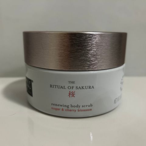 Rituals body scrub