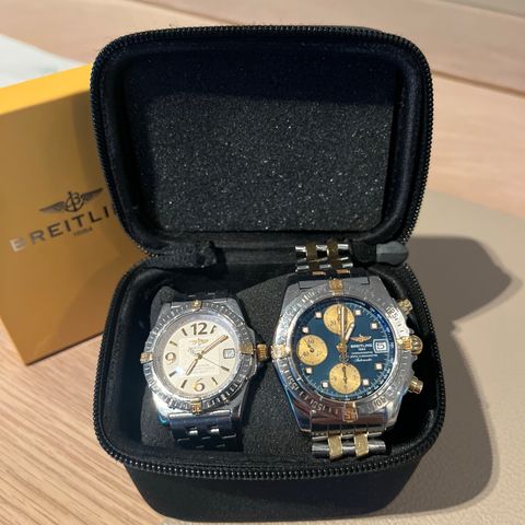 Breitling Chrono Cockpit og Callisto selges samlet