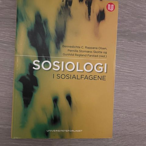 Sosiologi i sosialfagene