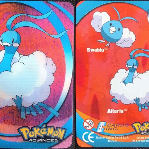 Altaria evolution duo pokemon kort