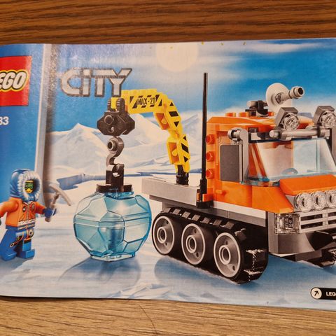 LEGO City 60033 Arktisk beltevogn