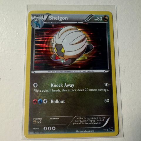 Shelgon #7 Pokemon Dragon Vault 2012