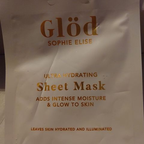 Glød sheet mask