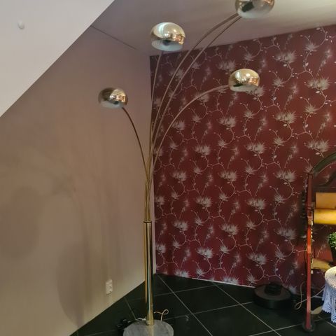 Retro stålampe