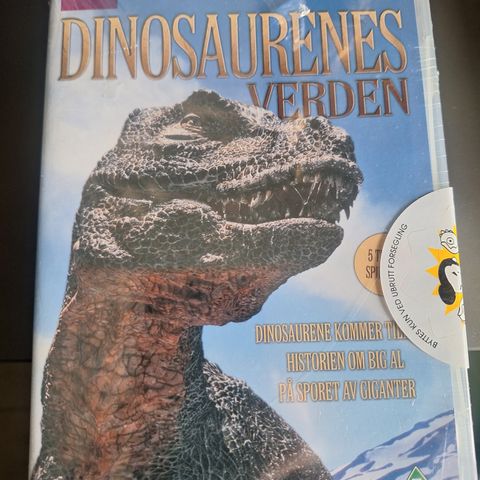 Dinosaurenes verden 4dvd (uåpnet)