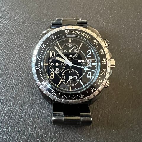 Police Chronograph BlackDial