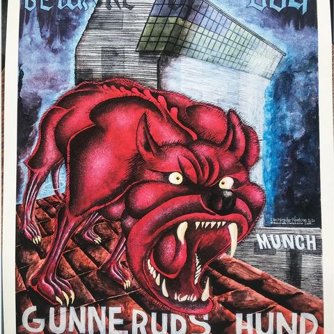 Christopher Nielsen: Gunneruds hund hq print