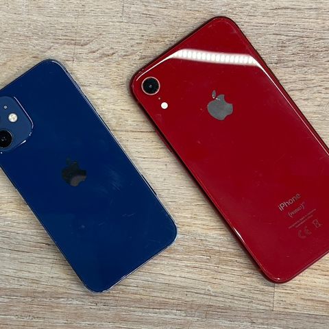 iPhone 12 mini & iPhone XR