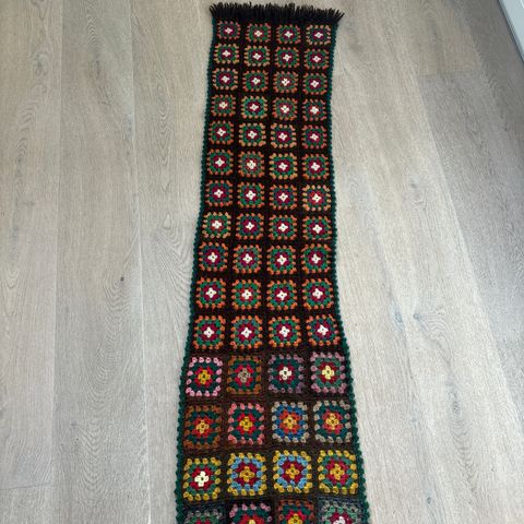 Mål 36 cm x 135 cm stol teppe pledd