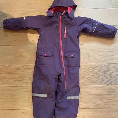 Parkdress Polarn o Pyret str 110 uttagbart fleecefor