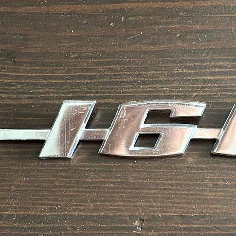 Emblem til VW 1600 TL  Type 3 Fastback 1972