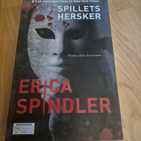 Spillets hersker  - Erica Spindler