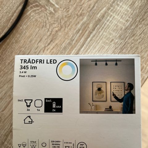 Ubrukt ikea smartlys..