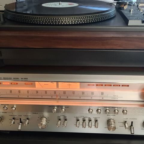 for sale pioneer sx -950 and PL-55 dx turntable