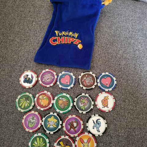 Samling pokemon coins