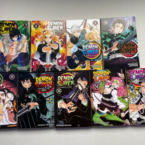 Manga Demon Slayer Vol. 7-15