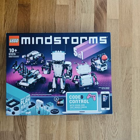 Sjeldne Lego Mindstorms Inventor 51515 uåpnet