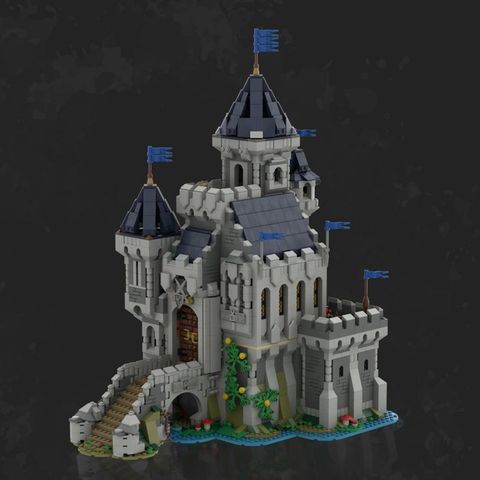 Lego Medieval Castle - 3 sett som kan bli til en stor og fin borg! (Ny i eske!)