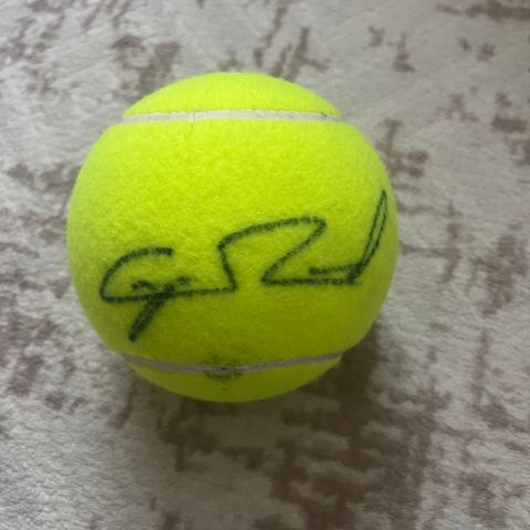 Casper Ruud tennisball Signert!