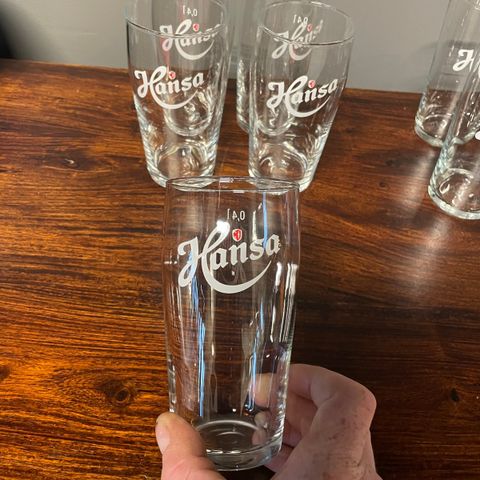 Hansa 0,4 ølglass