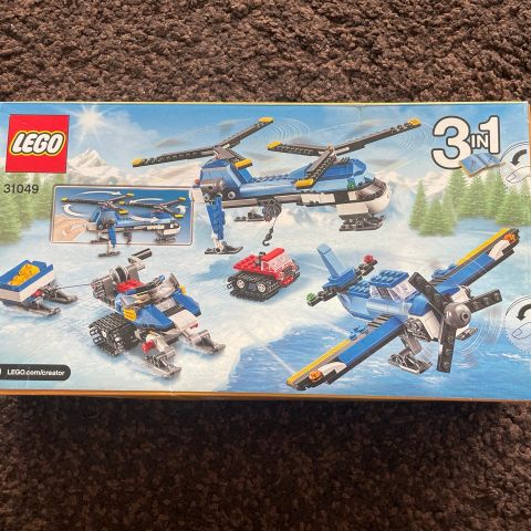 Lego 31049 – Twin Spin Helicopter – uåpnet