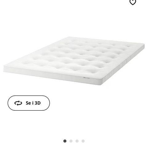 IKEA Tustna overmadrass selges