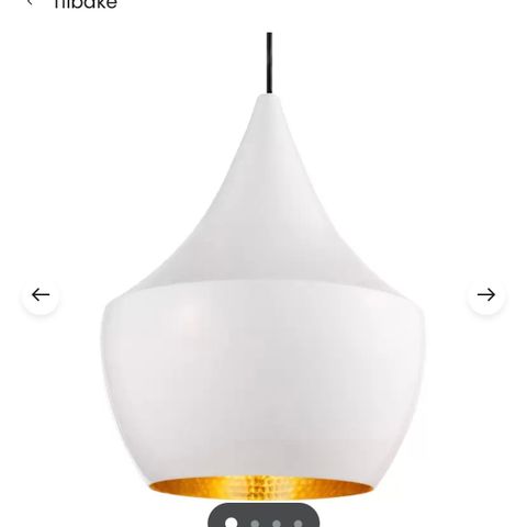 Tom Dixon lampe - Beat Fat Pendant