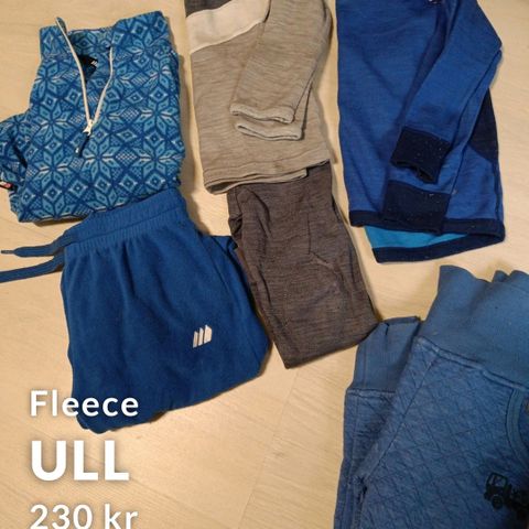 Ull fleece pakke