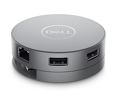 Dell 7-i-1 USB-C-adapter med flere porter – DA310