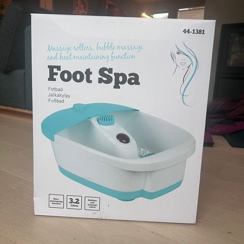 Foot Spa - brukt 2 ganger