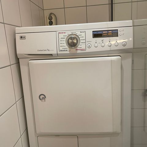 LG 7kg tørketrommel