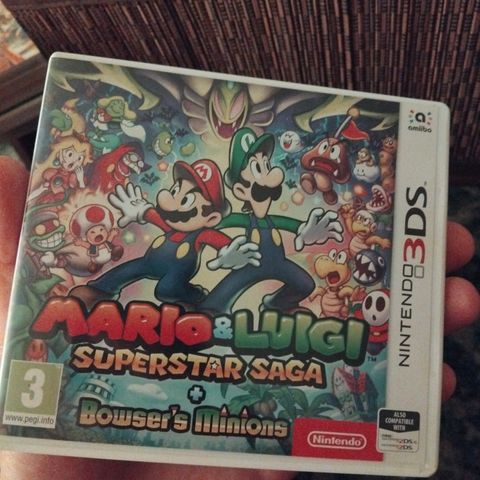 Mario og luigi superstar 3ds