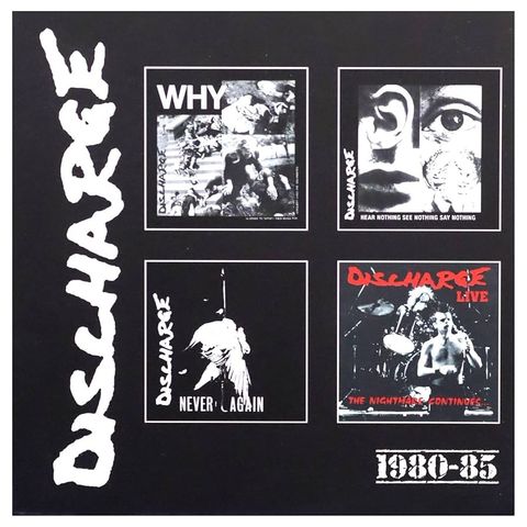 Discharge – "1980-85" 4x CD box set