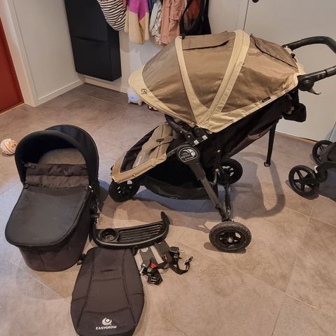 Baby jogger city gt med tilbehør