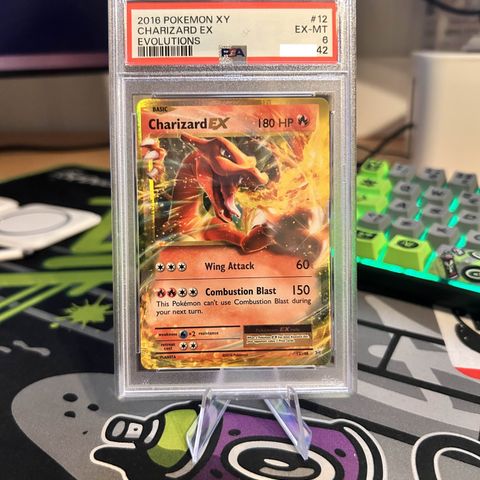 Charizard EX #12 Pokemon Evolutions PSA 6