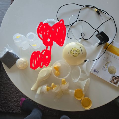 Medela pumpe (manuell og automatisk)