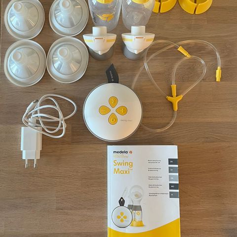 Ubrukt Medela swing maxi dobbel brystpumpe