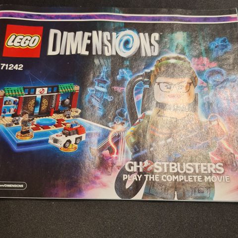 Lego Dimensions Ghosbuster 71242