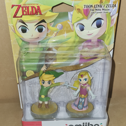 The Legend Of Zelda - Toon Link & Zelda Amiibo