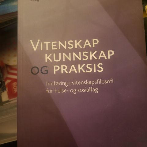 Vitenskap, kunnskap og praksis