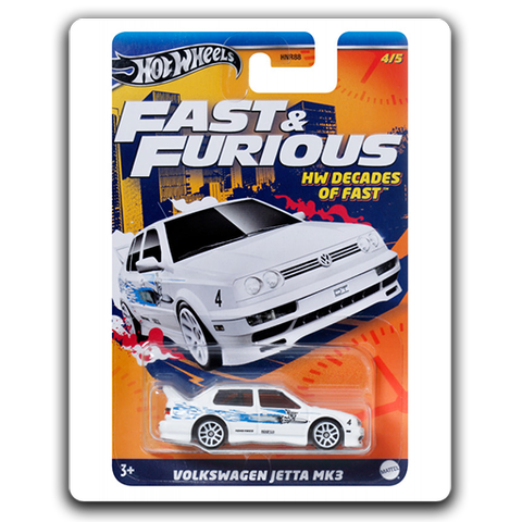 Hot Wheels Volkswagen Jetta MK3 (HW Decades of Fast Series (2024)), HRW44