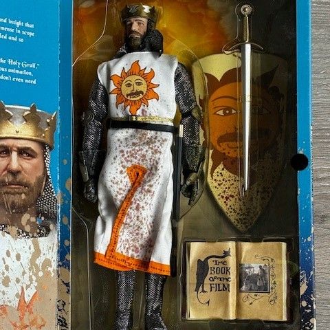 Graham Chapman - King Arthur 12" Figure Sideshow Monty Python Holy Grail