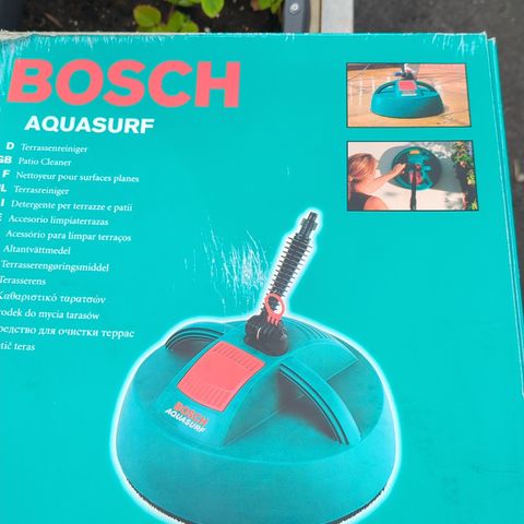 Bosch aquasurf terrasserenser