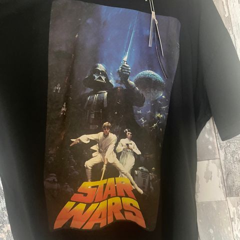 Star Wars T-skjorte UBRUKT