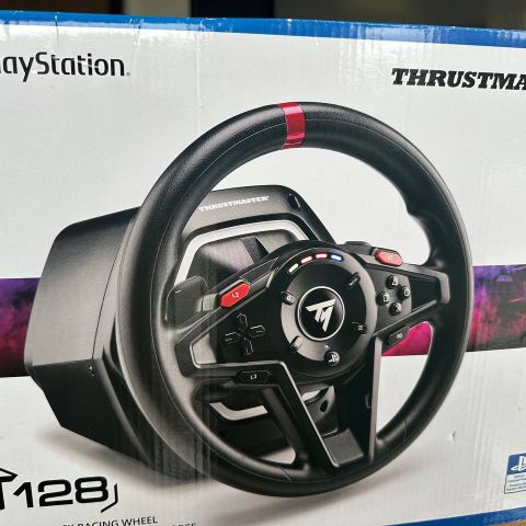 Thrustmaster T128 Racing Wheel (PS5,/PS4/PC) ratt