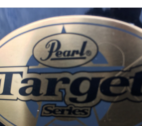 Pearl Target trommesett- perfekt for nybegynnere