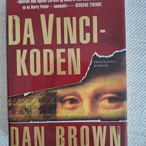 Da Vinci koden, bok av Dan Brown