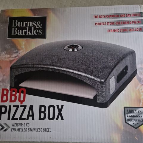 BBQ pizza box