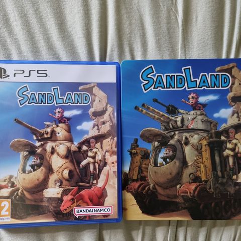 Sand Land steelbook til Ps5